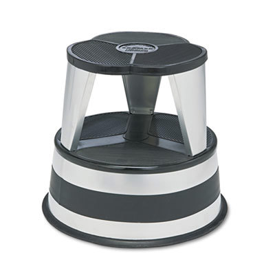 Kik-Step Steel Step Stool, 2-Step, 350 lb Capacity, 16